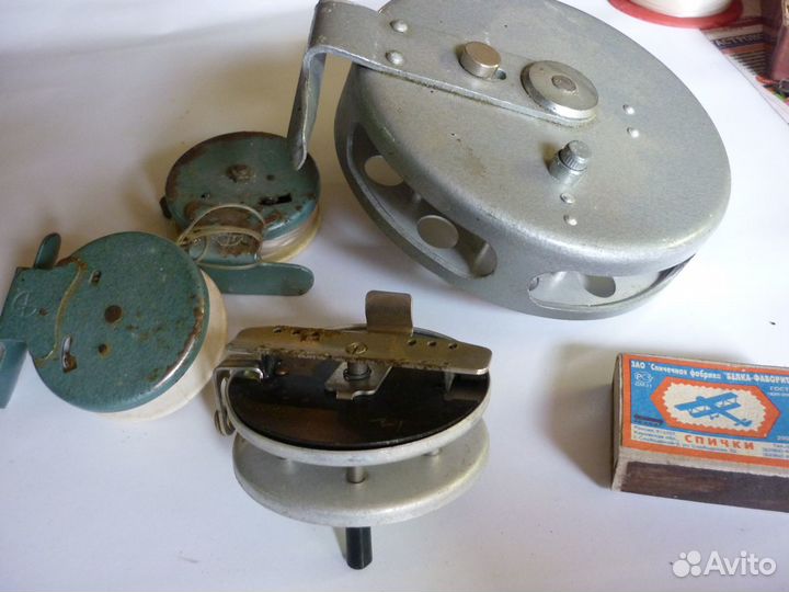 Катушки, удочки из СССР