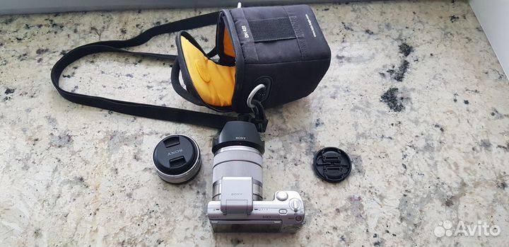Комплект фотоаппарат Sony Alpha NEX-5 + объективы