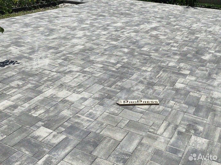 Брусчатка минимальный объем 120 м2