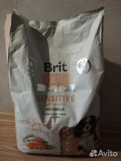 Сухой корм для собак brit 12 кг