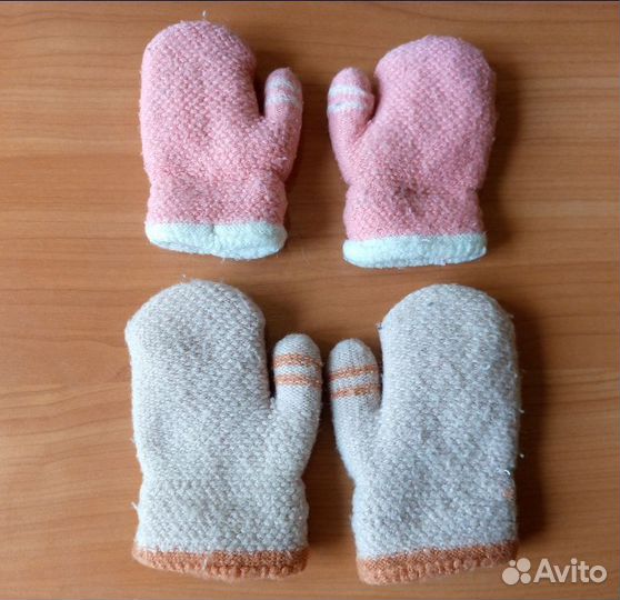 Перчатки, Варежки Детские 7 Пар