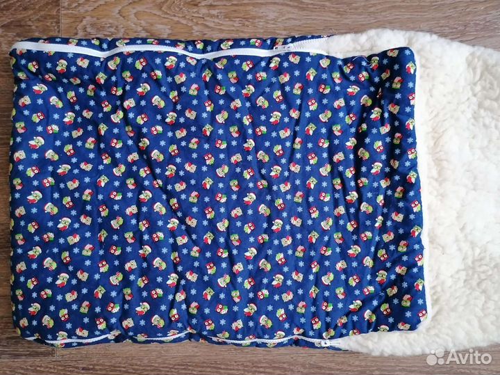 Конверт на выписку зимний для мальчика