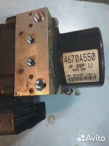 Блок ABS 4670A550 c ESP (Mitsubishi)