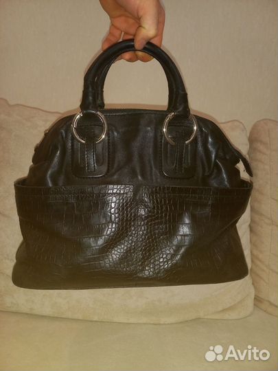 Сумка кожаная женская