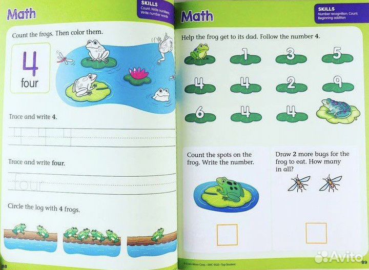 Рабочая тетрадь Top Student K, детские книги на ан