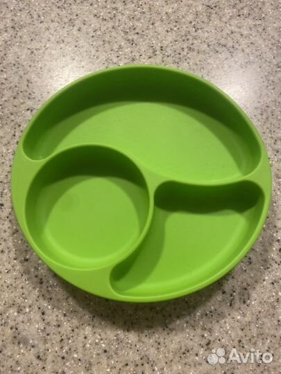 Тарелка детская на присоске
