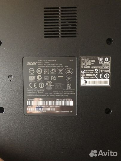 Материнская плата на ноутбук Acer ES1-512