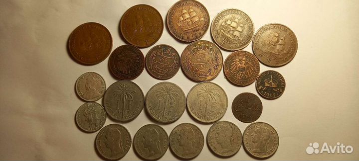 Старинные монеты Европы и мира.Оригинал