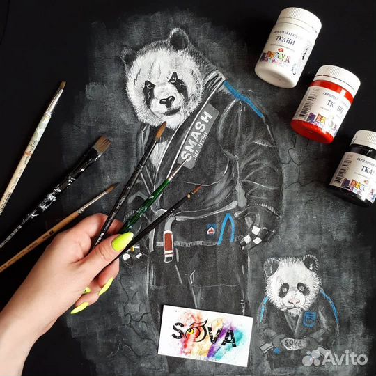 Ручная роспись одежды