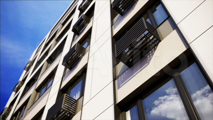 1-к. квартира, 39,4 м², 12/19 эт.