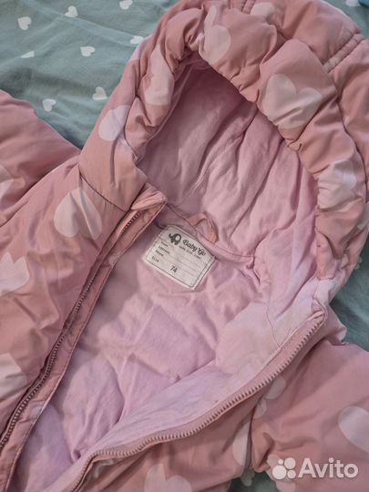 Комбинезон демисезонный 74