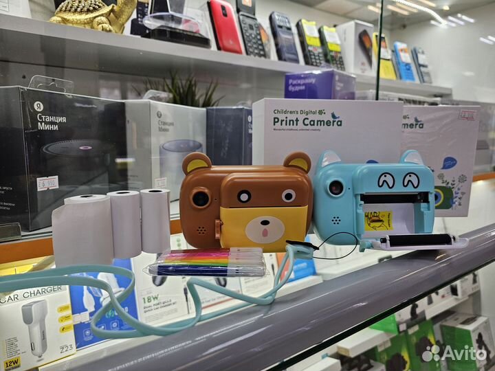 Детский фотоаппарат моментальной печати