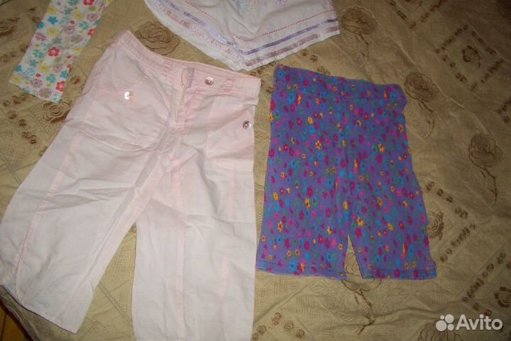 Пакет вещей леггинсы, юбка, бриджи, велосип., для