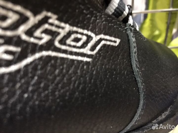 Лыжные ботинки кожа nn75