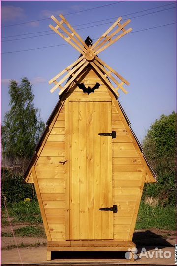 Дачный туалет с установкой GAR208