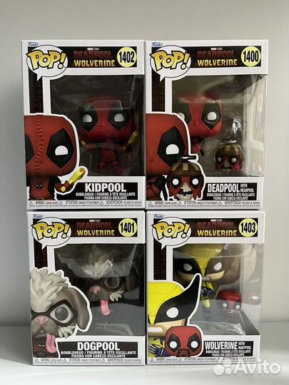 Funko POP deadpool and wolverine