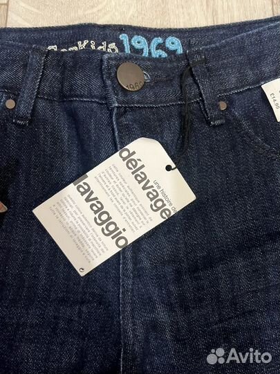 Джинсы клеш на девочку новые gap