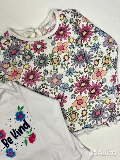 Пакет одежды на девочку 6 месяцев