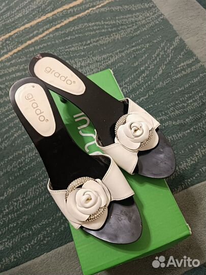 Шлепанцы женские 40 р. натуральная кожа