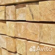 Брус обрезой ест. влаж. хвоя 1 сорт 100х100х6,0