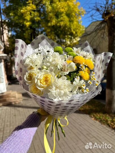 Букет цветов живые цветы