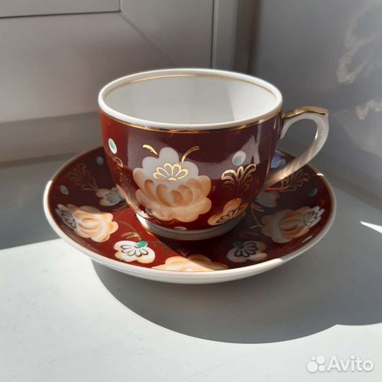 Чайная пара Вербилки СССР