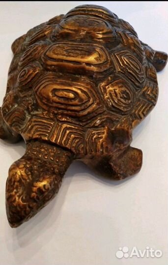 Статуэтка из бронзы. Черепаха