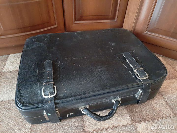 Кожаный чемодан СССР