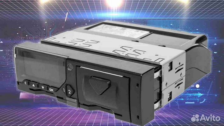Тахограф Меркурий та 001 с скзи.С установкой