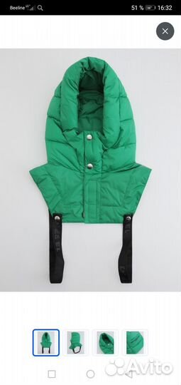 Diesel съёмный капюшон новый оригинал