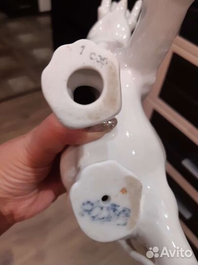 Большой белый Слон лфз и 5 слоников СССР