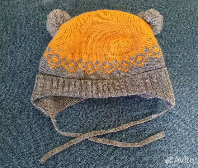 Шапки детские зимние и демисезон р. 44, 46, 48