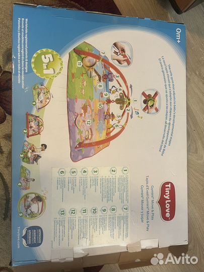 Развивающий коврик tiny love