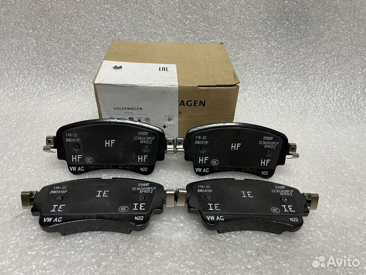 Тормозные колодки VAG 8W0698451BC