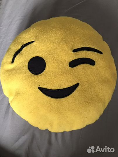 Подушка смайлик