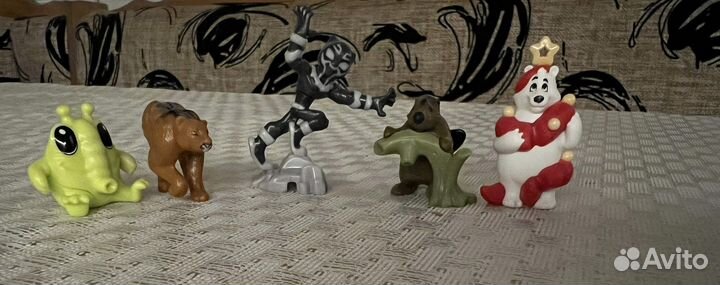 Игрушки из киндера сюрприза