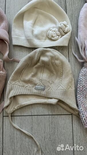 Шапки на девочку до 3 лет