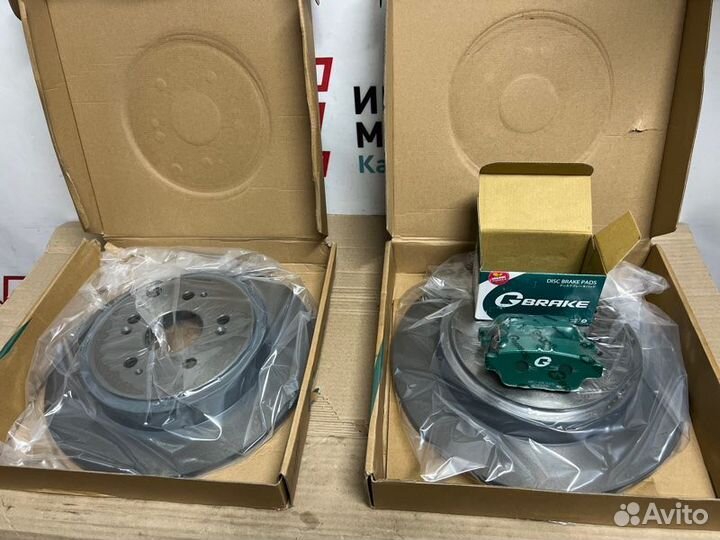 Тормозные диски комплект заднее Honda Ridgeline