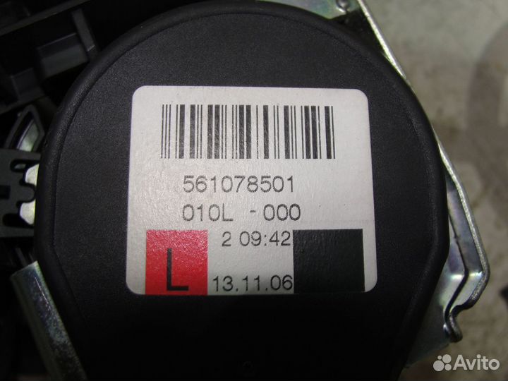 Передние ремни безопасности BMW 7-Series E65\E66