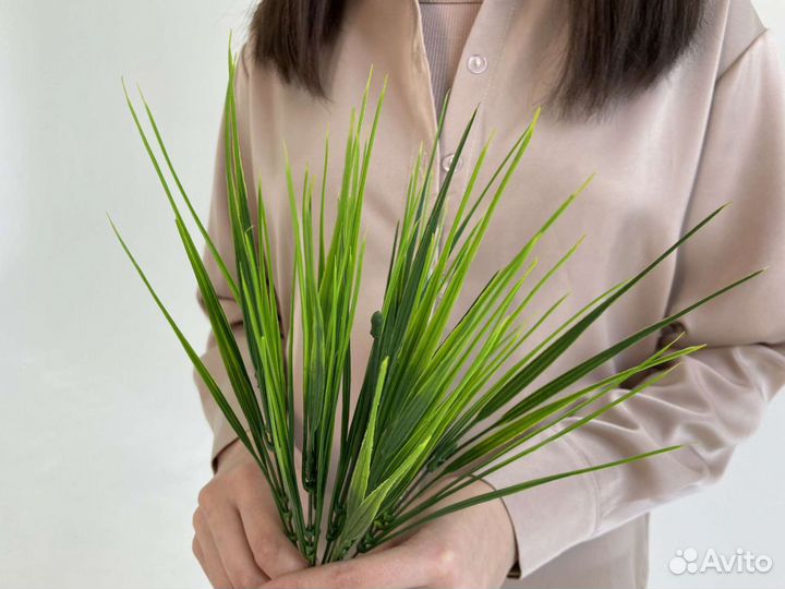 Растения искусственные трава осока