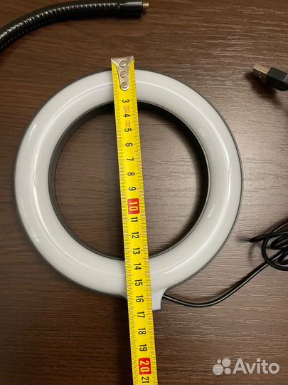 Светодиодная кольцевая лампа USB