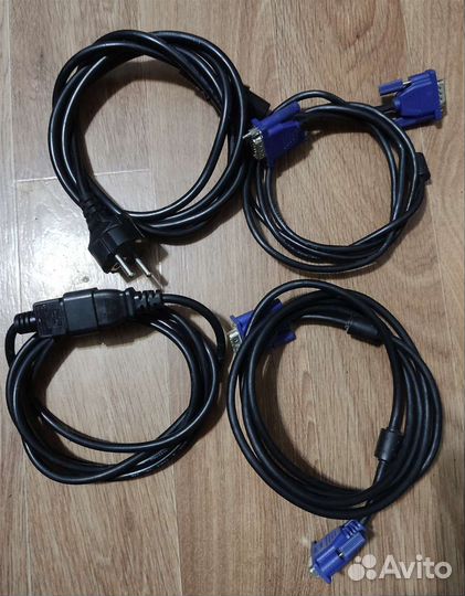 Кабель питания для компьютера, VGA, удлинитель кп