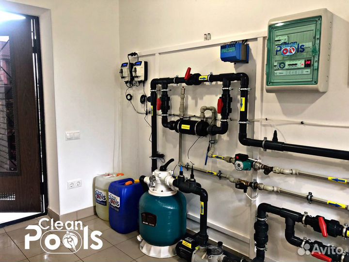 Строительство и сервисное обслуживание бассейна