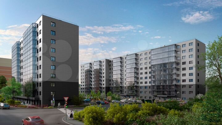 1-к. квартира, 41,7 м², 4/10 эт.