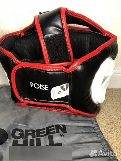 Боксерский шлем green hill