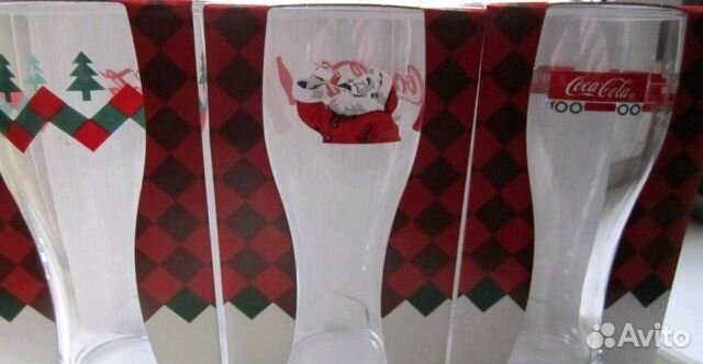 Кока-Кола стаканы 3 шт