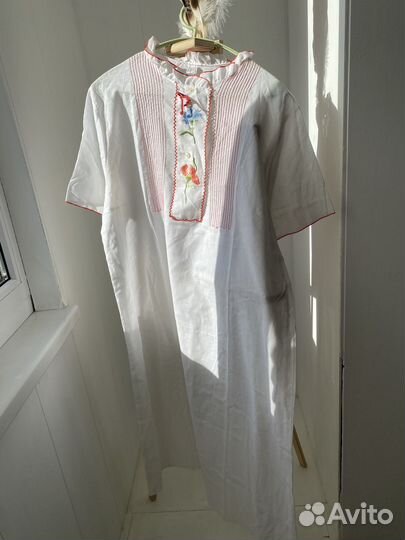 Сорочка плаьтье винтаж Italy