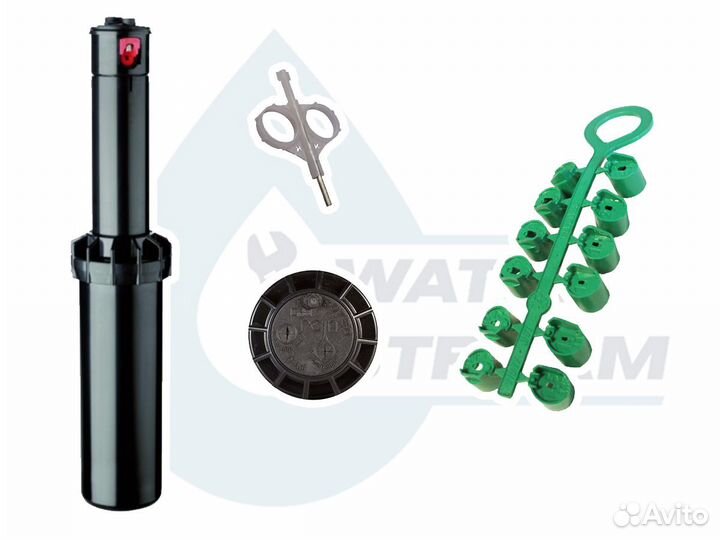 Спринклер роторный S075 Rain (6,7-15,5 м)