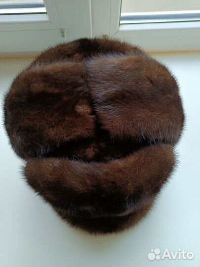Шапка норковая мужская зимняя