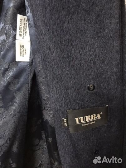 Пальто из альпаки 44 Turba